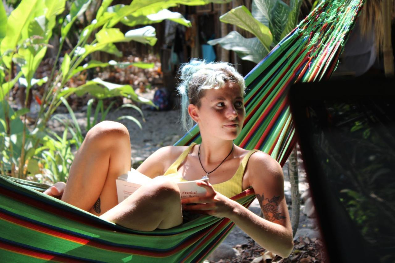 La Aldea Hostel, Camping Y Hamacas Palomino Eksteriør billede