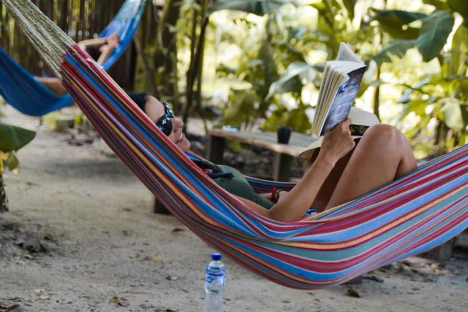 La Aldea Hostel, Camping Y Hamacas Palomino Eksteriør billede