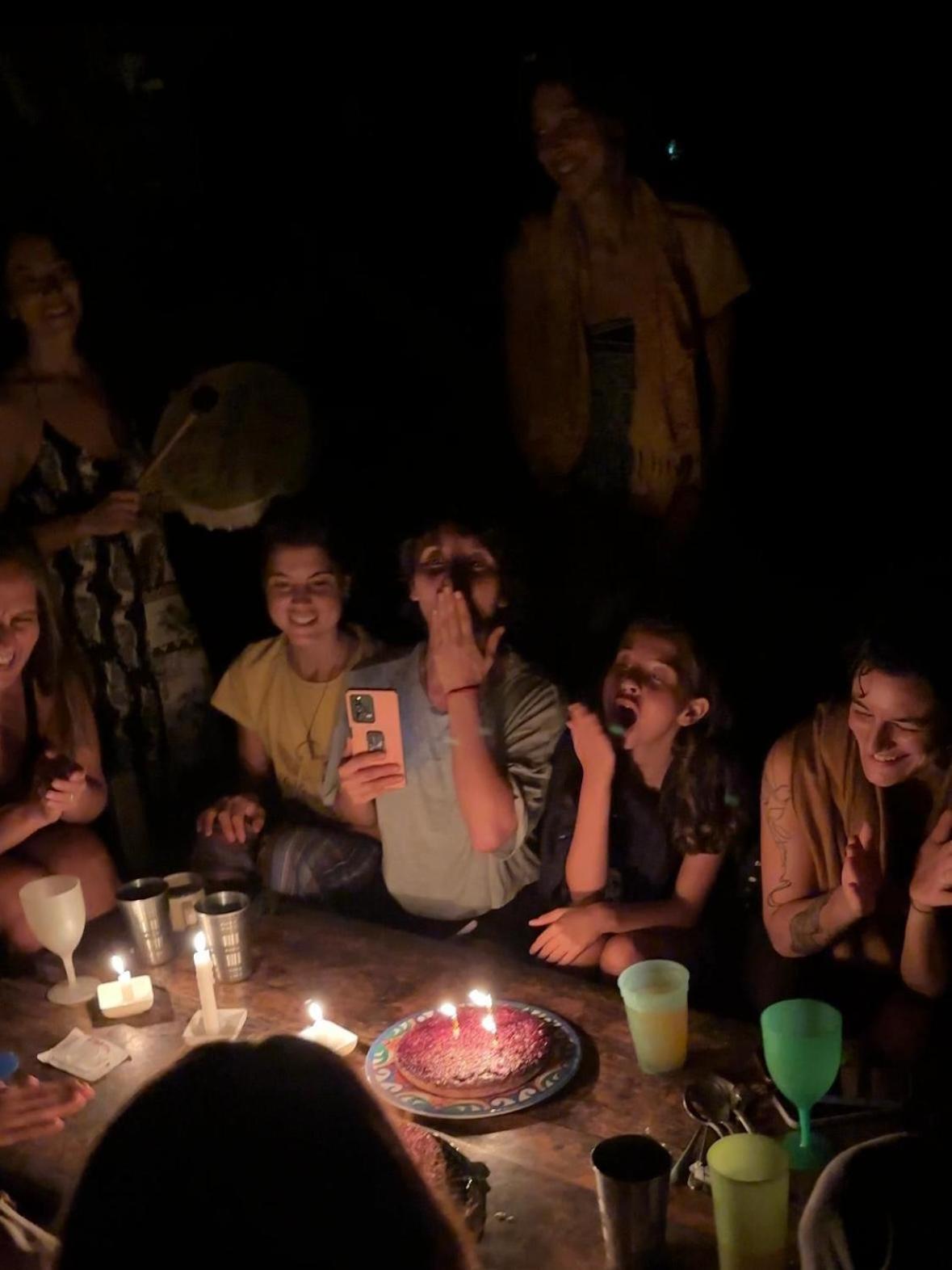 La Aldea Hostel, Camping Y Hamacas Palomino Eksteriør billede