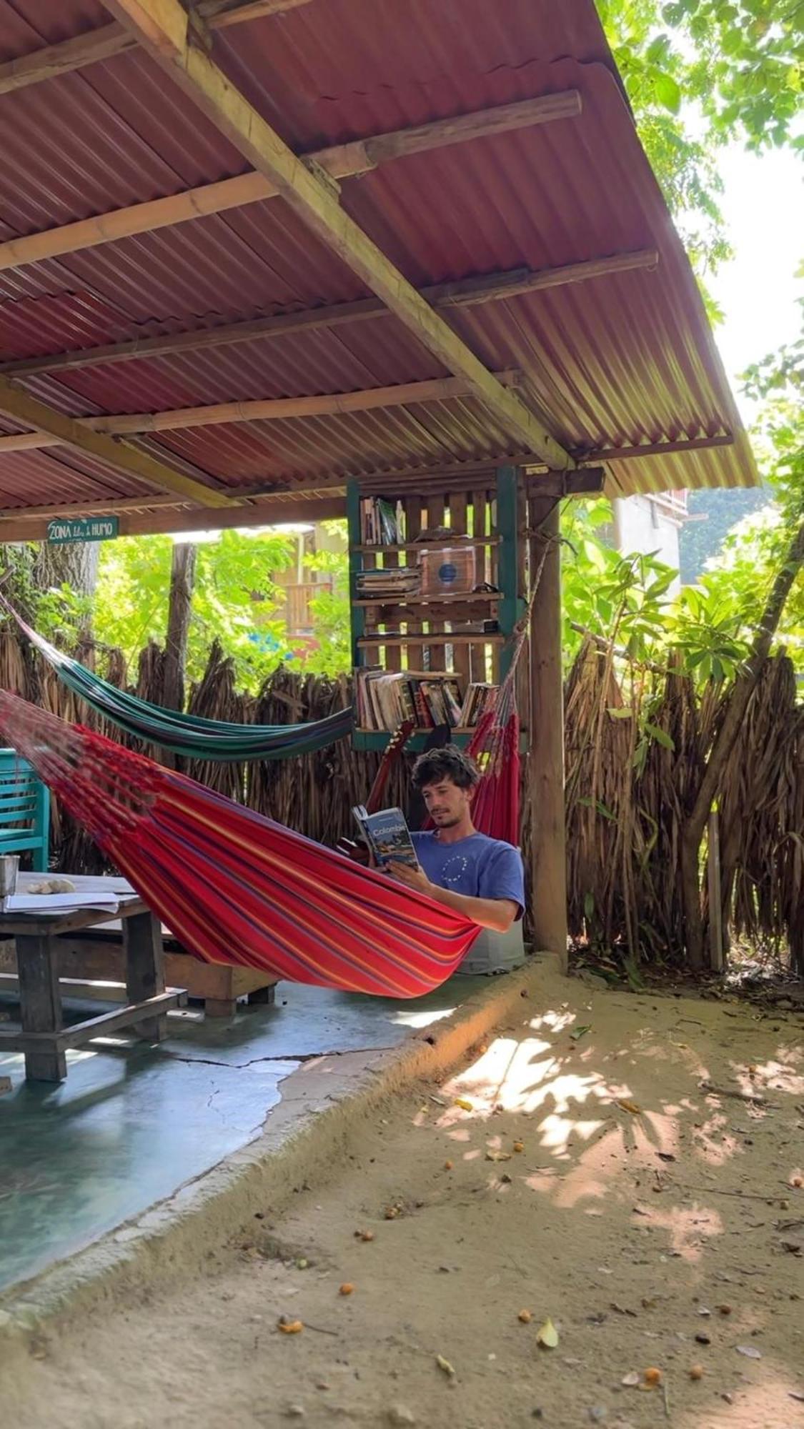 La Aldea Hostel, Camping Y Hamacas Palomino Eksteriør billede