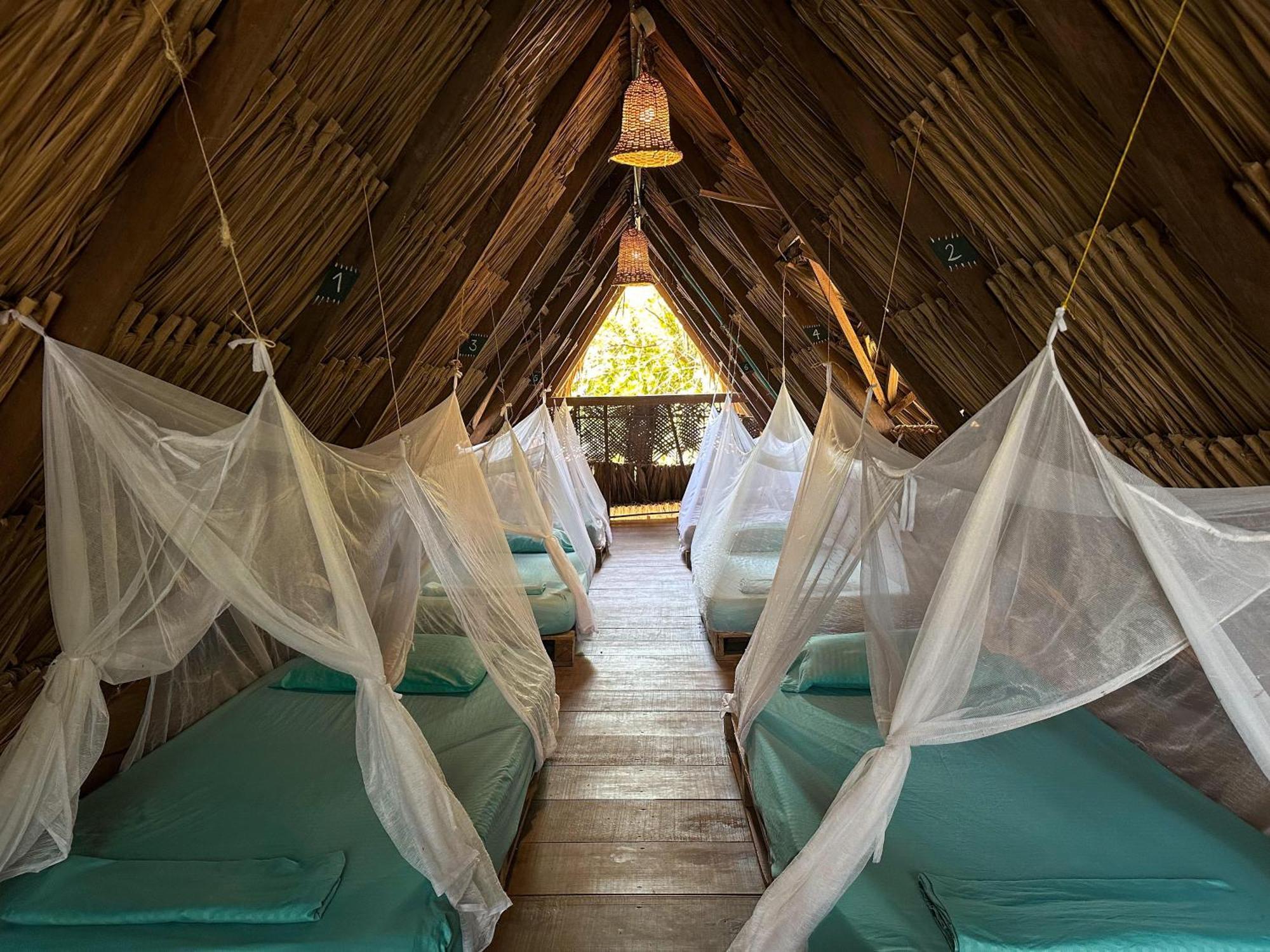 La Aldea Hostel, Camping Y Hamacas Palomino Eksteriør billede
